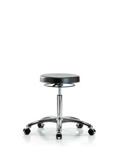 GSS40772 | Class 10 Polyurethane Clean Room Stool Medium Benc