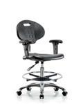 GSS40786 | Class 10 Erie Polyurethane Clean Room Chair Medium
