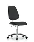 GSS40817 | Class 10 Clean Room Vinyl Chair Chrome Desk Height