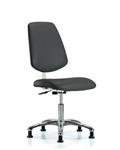 GSS40829 | Class 10 Clean Room Vinyl Chair Chrome Desk Height