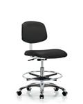 GSS40871 | Class 10 Clean Room Vinyl Chair Chrome Medium Benc