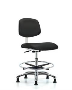GSS40880 | Class 10 Clean Room Vinyl Chair Chrome Medium Benc