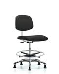 GSS40880 | Class 10 Clean Room Vinyl Chair Chrome Medium Benc