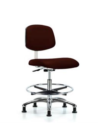 GSS40881 | Class 10 Clean Room Vinyl Chair Chrome Medium Benc
