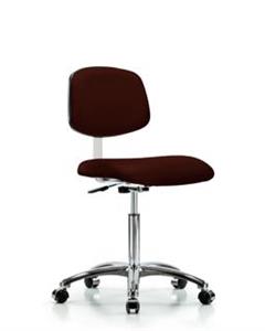 GSS40890 | Class 10 Clean Room Vinyl Chair Chrome Medium Benc