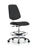 GSS40907 | Class 10 Clean Room Vinyl Chair Chrome Medium Benc