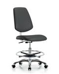 GSS40910 | Class 10 Clean Room Vinyl Chair Chrome Medium Benc