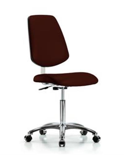 GSS40926 | Class 10 Clean Room Vinyl Chair Chrome Medium Benc