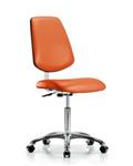 GSS40930 | Class 10 Clean Room Vinyl Chair Chrome Medium Benc