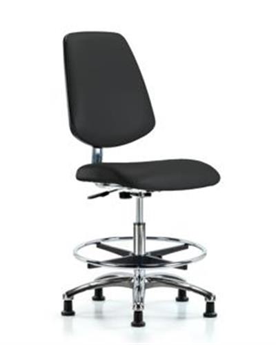GSS40969 | Class 10 Clean Room ESD Vinyl Chair Medium Bench H