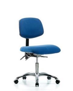 GSS40976 | Fabric ESD Chair Desk Height with ESD Casters in E