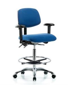 GSS46666 | Fabric ESD Chair High Bench Height with Adjustable