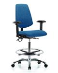 GSS41028 | Fabric ESD Chair High Bench Height with Medium Bac