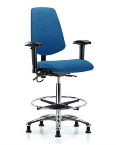 GSS41030 | Fabric ESD Chair High Bench Height with Medium Bac