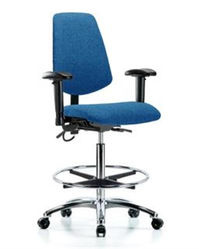 GSS41036 | Fabric ESD Chair High Bench Height with Medium Bac