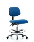 GSS41056 | Fabric ESD Chair Medium Bench Height with Seat Til