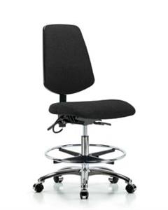 GSS41071 | Fabric ESD Chair Medium Bench Height with Medium B