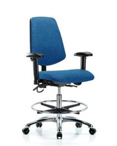 GSS41080 | Fabric ESD Chair Medium Bench Height with Medium B