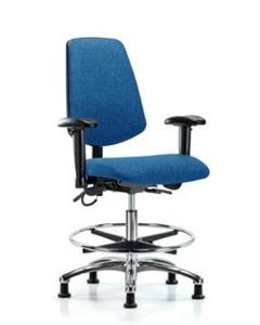 GSS41082 | Fabric ESD Chair Medium Bench Height with Medium B