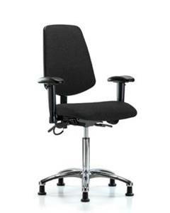 GSS41085 | Fabric ESD Chair Medium Bench Height with Medium B