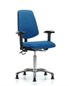 GSS41086 | Fabric ESD Chair Medium Bench Height with Medium B