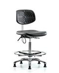 GSS41129 | Polyurethane ESD Chair High Bench Height with Chro