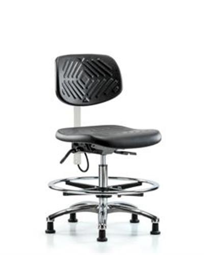 GSS41137 | Polyurethane ESD Chair Medium Bench Height with Ch