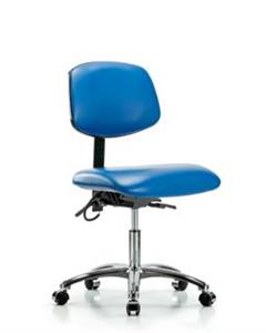 GSS41168 | Vinyl ESD Chair Desk Height with ESD Casters in ES