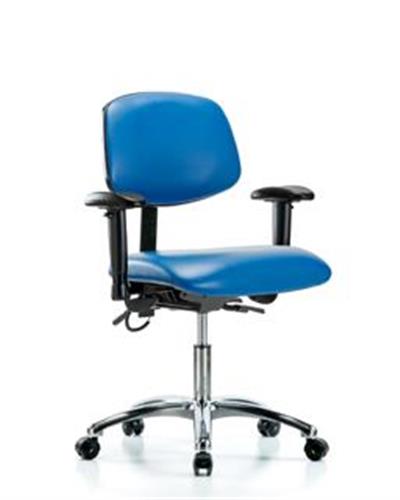 GSS41172 | Vinyl ESD Chair Desk Height with Adjustable Arms E