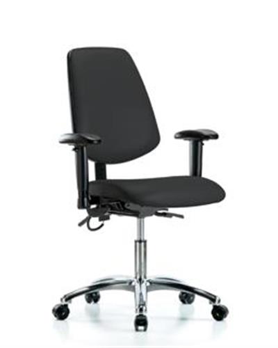 GSS41195 | Vinyl ESD Chair Desk Height with Medium Back Seat