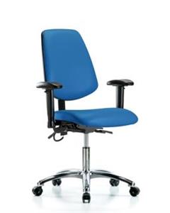 GSS41196 | Vinyl ESD Chair Desk Height with Medium Back Seat