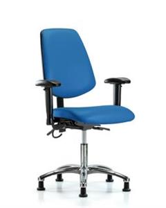 GSS41198 | Vinyl ESD Chair Desk Height with Medium Back Seat