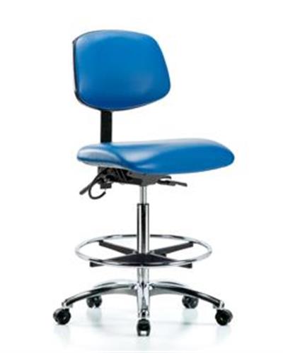 GSS41208 | Vinyl ESD Chair High Bench Height with Seat Tilt C