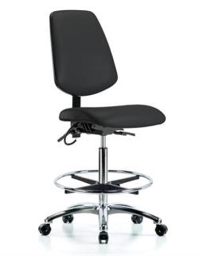 GSS41215 | Vinyl ESD Chair High Bench Height with Medium Back