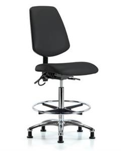 GSS41225 | Vinyl ESD Chair High Bench Height with Medium Back