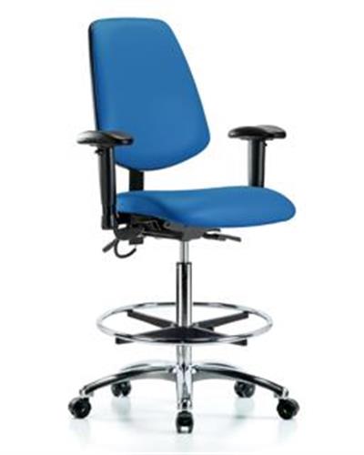 GSS41228 | Vinyl ESD Chair High Bench Height with Medium Back