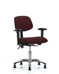 GSS41322 | Fabric Chair Chrome Desk Height with Adjustable Ar