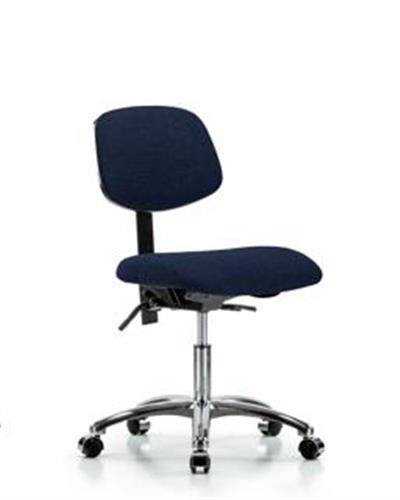 GSS41331 | Fabric Chair Chrome Desk Height with Seat Tilt Cas