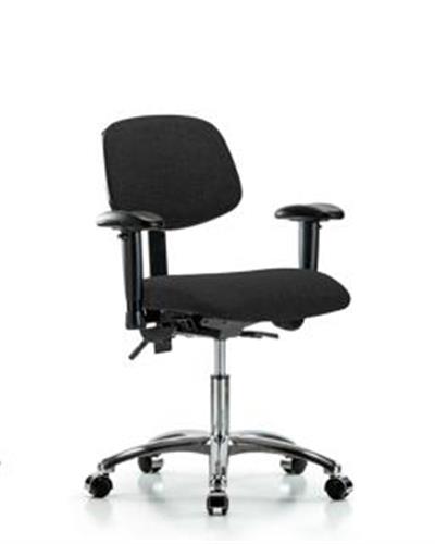 GSS41338 | Fabric Chair Chrome Desk Height with Seat Tilt Adj