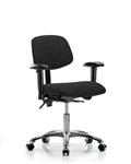 GSS41338 | Fabric Chair Chrome Desk Height with Seat Tilt Adj