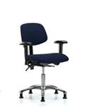 GSS41346 | Fabric Chair Chrome Desk Height with Seat Tilt Adj