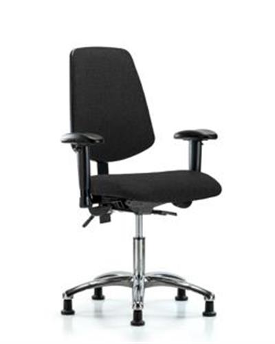 GSS41363 | Fabric Chair Chrome Desk Height with Medium Back A