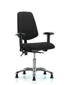 GSS41363 | Fabric Chair Chrome Desk Height with Medium Back A
