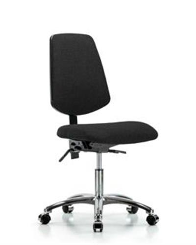 GSS41368 | Fabric Chair Chrome Desk Height with Medium Back S