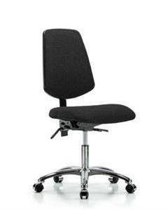 GSS41368 | Fabric Chair Chrome Desk Height with Medium Back S