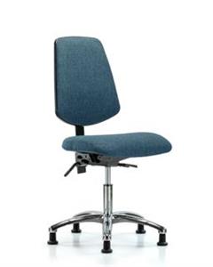 GSS41374 | Fabric Chair Chrome Desk Height with Medium Back S