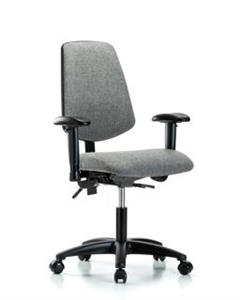 GSS41420 | Fabric Chair Desk Height with Medium Back Seat Til