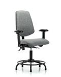 GSS41465 | Fabric Chair Desk Height with Round Tube Base Medi
