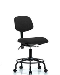 GSS41508 | Fabric Chair Desk Height with Round Tube Base Cast