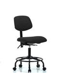 GSS41508 | Fabric Chair Desk Height with Round Tube Base Cast